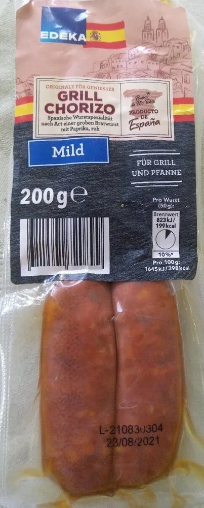 Grill Chorizo Mild