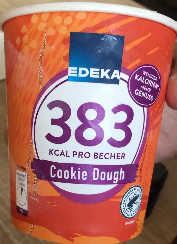 Cookie Dough 383 KCAL pro Becher