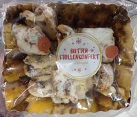 Butter Stollenkonfekt mit Marzipan