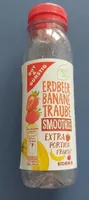 Erdbeer-Banane-Traube Smoothie