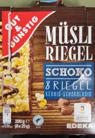 Müsliriegel Schoko