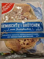Gemischte Brötchen zum Fertigbacken