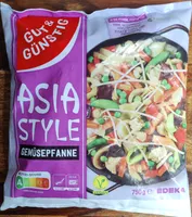 Asia Style Gemüsepfanne
