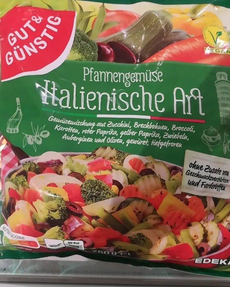 Pfannengemüse Italienische Art