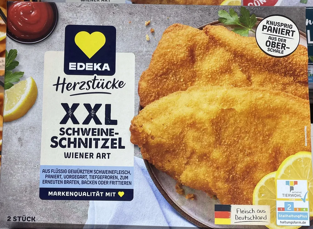 XXL Schewine Schnitzel