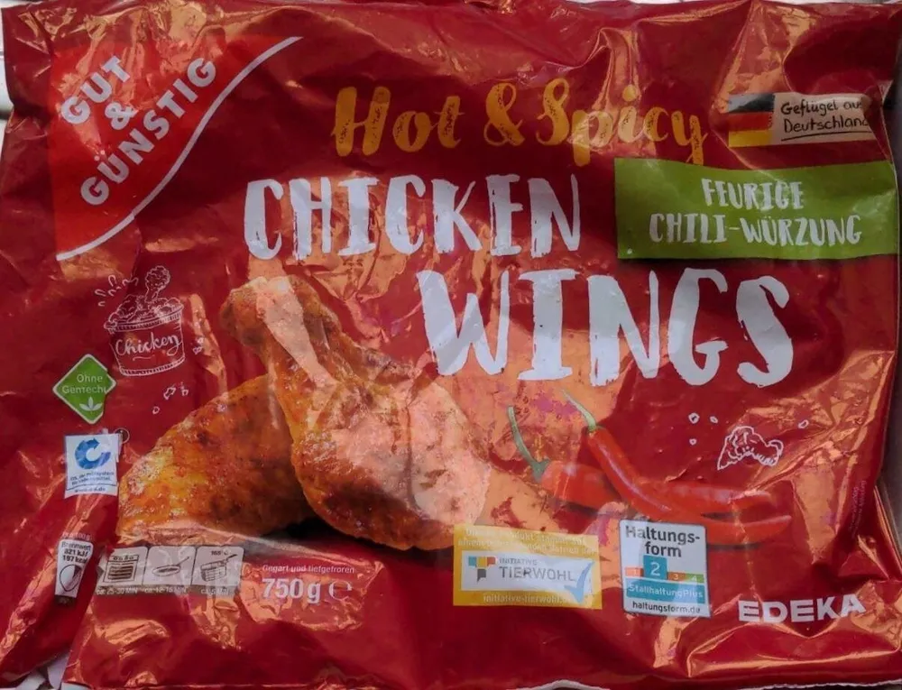 Hot & Spicy Chicken Wings