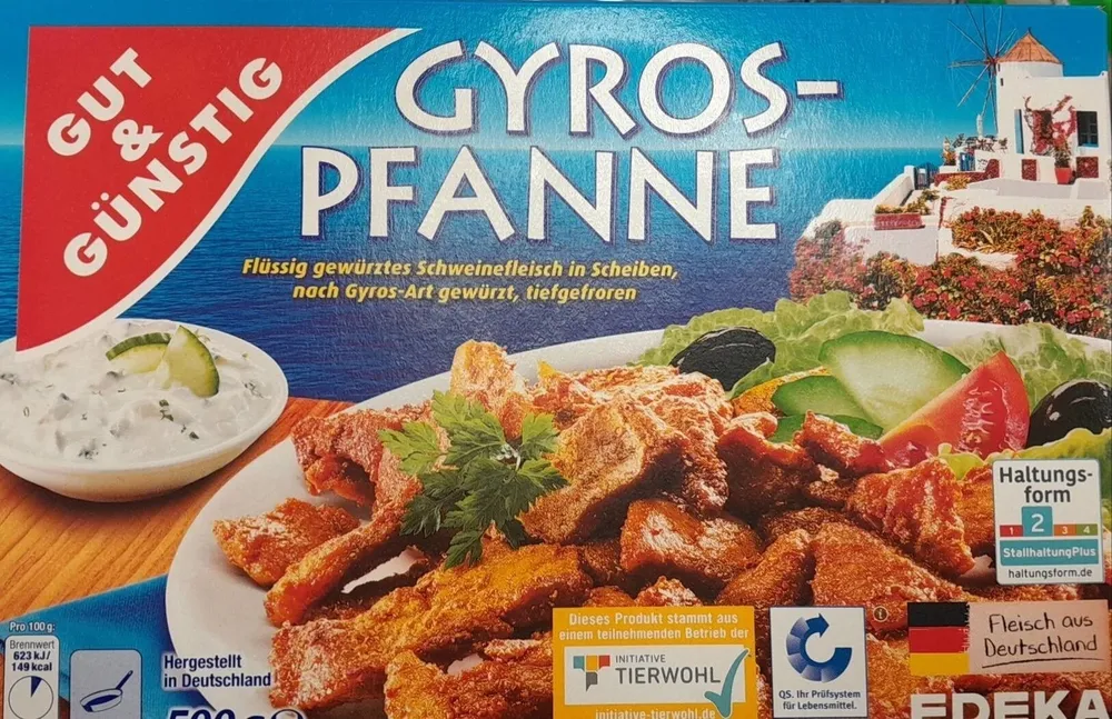 Gyros Pfanne