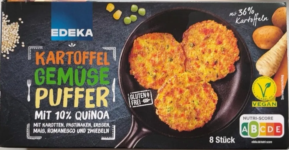 Kartoffel Gemüse Puffer