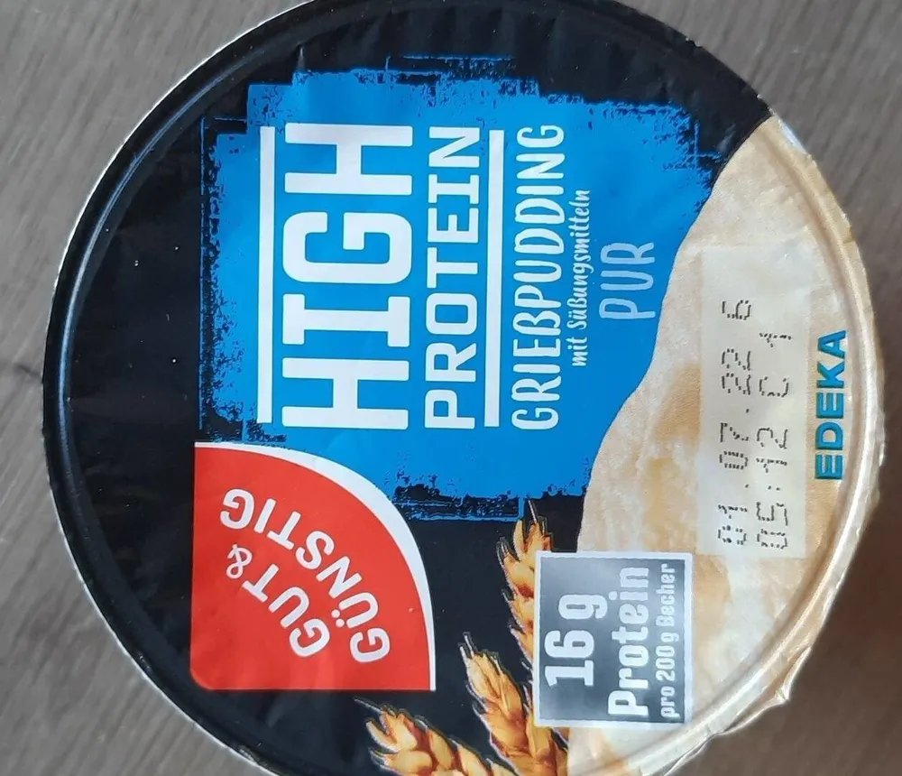 High Protein Grießpudding
