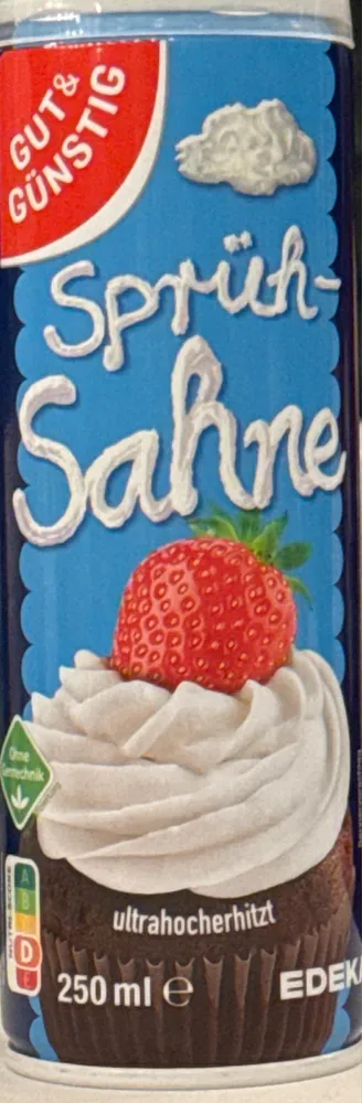 Sprüh Sahne