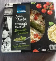 Una Festa Steinofenpizza Mozzarella e Pomodorini