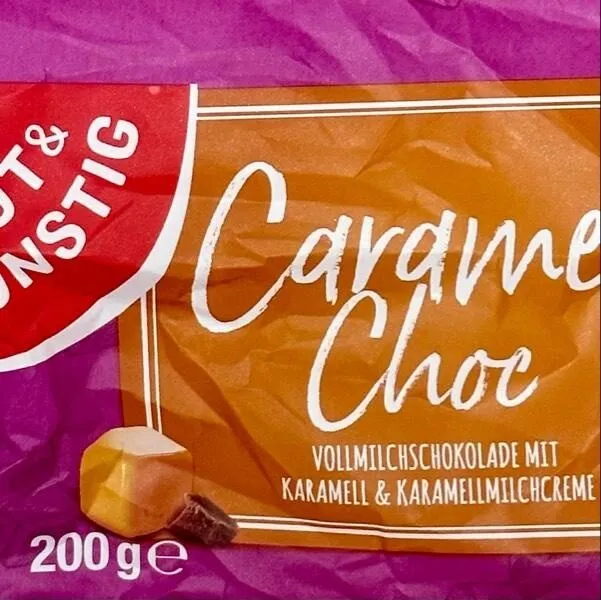 CARAMEL CHOC VOLLMILCHSCHOKOLADE