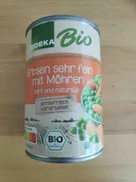 Erbsen mit Möhren