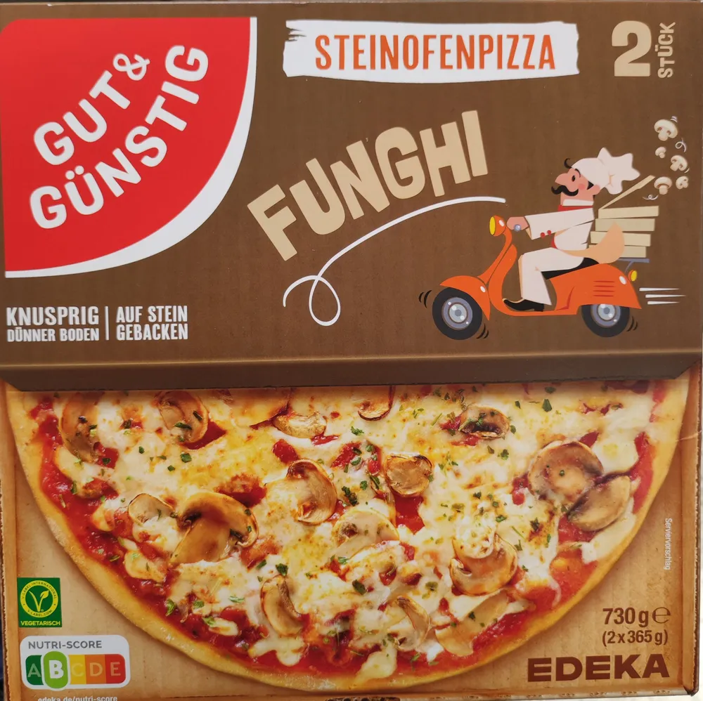 Funghi Steinofenpizza