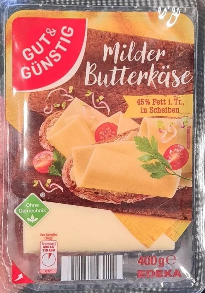 Milder Butterkäse