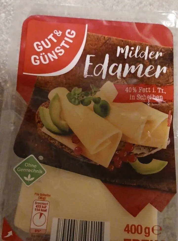 Milder edamer