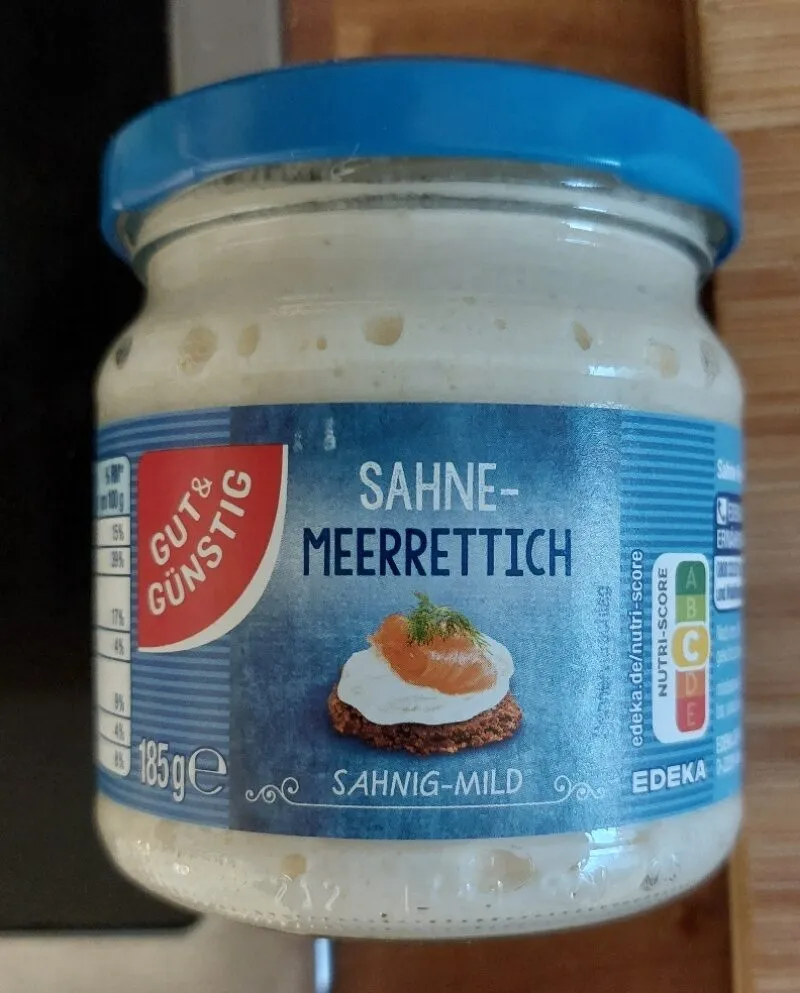 Sahne Meerettich