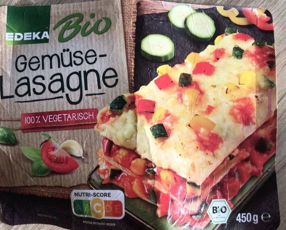 Bio Gemüse Lasagne