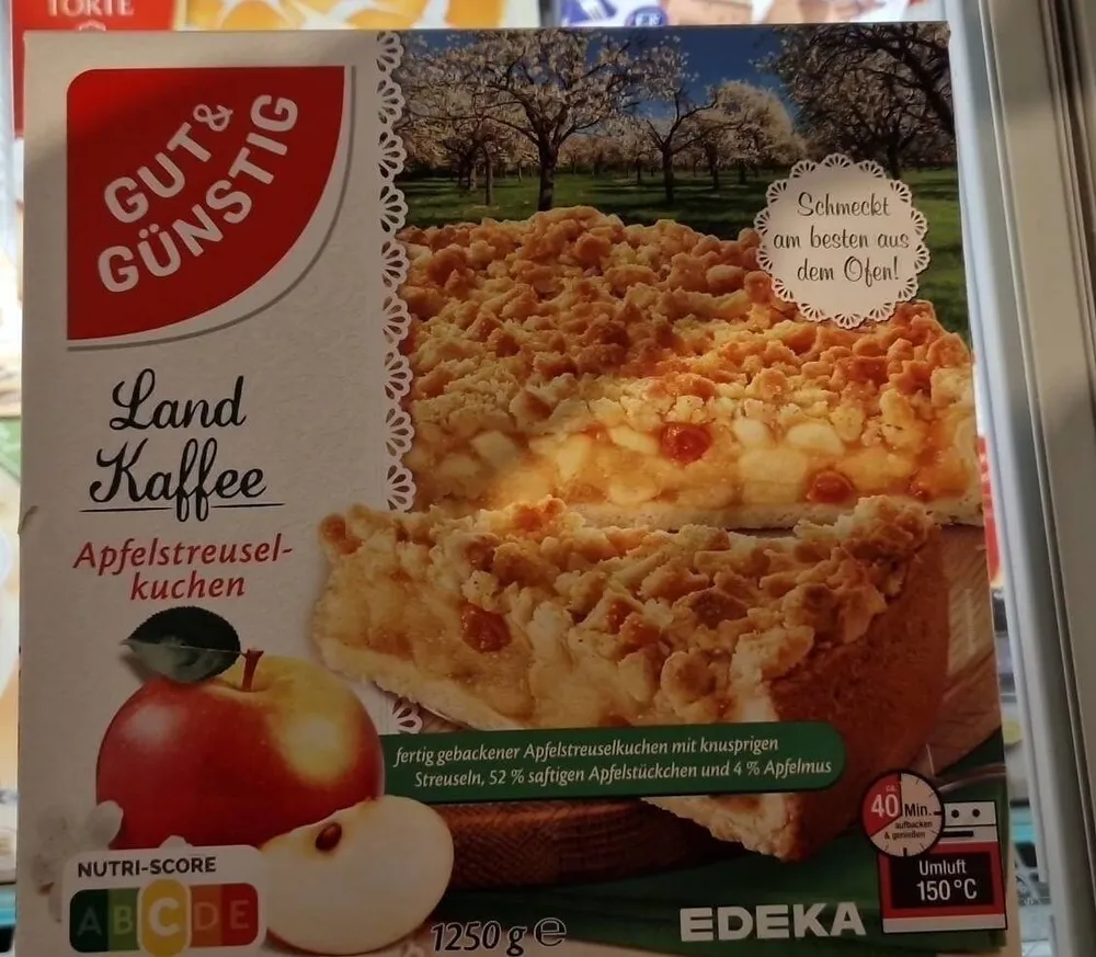 Apfelstreiselkuchen