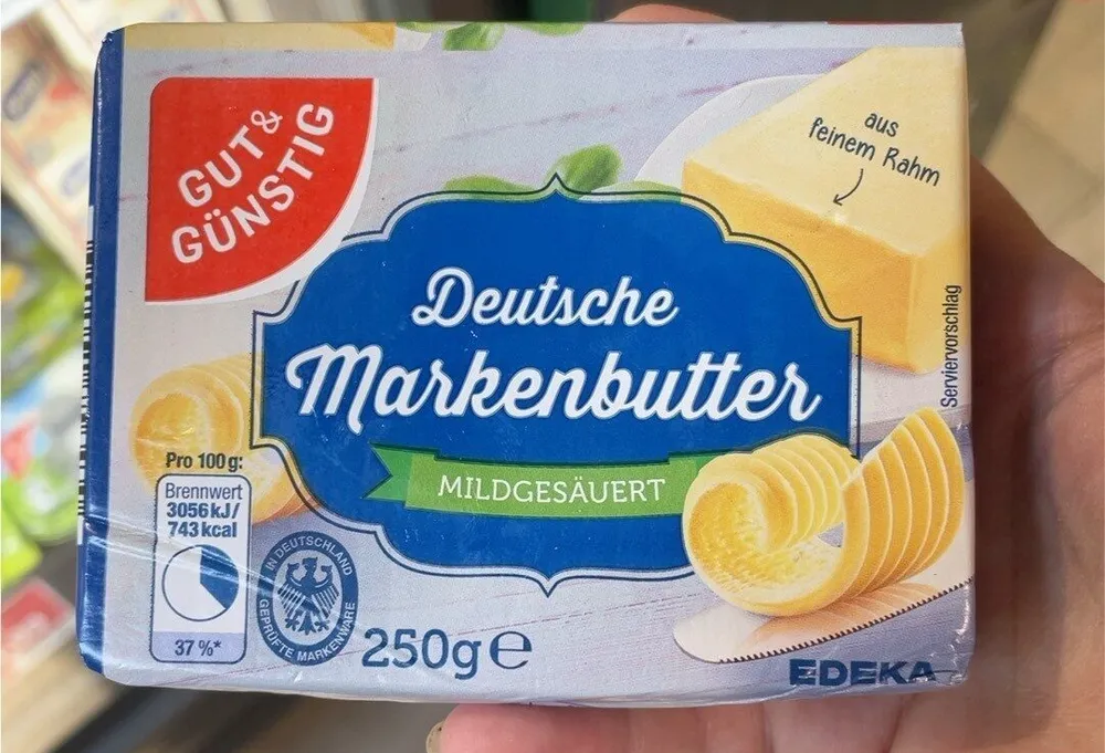 Deutsche markenbutter
