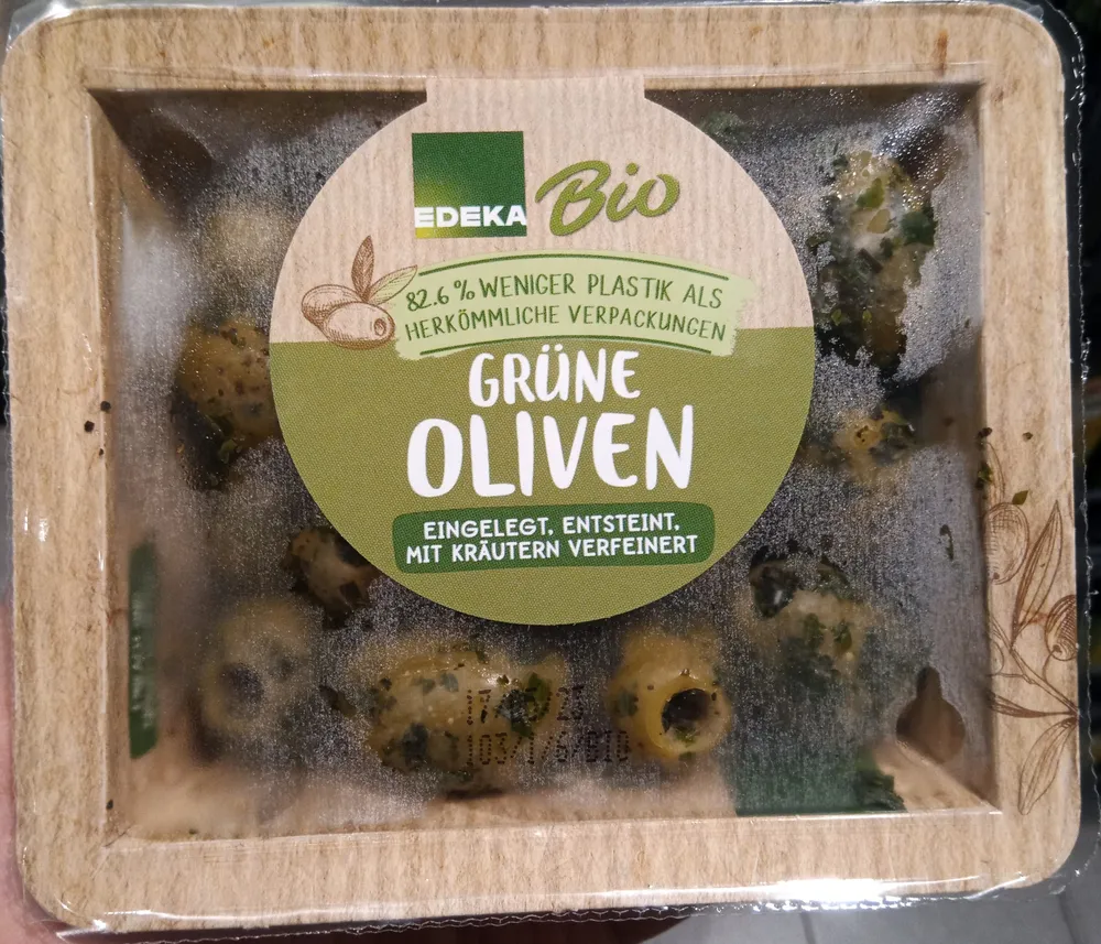 Grüne Oliven