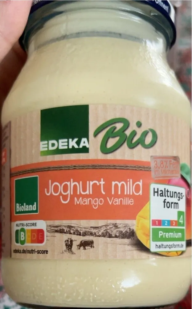 Joghurt mild Mango Vanille