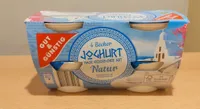 Joghurt nach griechischer Art Natur