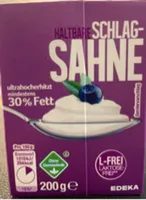 Haltbare Schlagsahne L-FREI