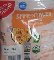 Emmentaler gerieben