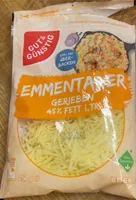 Emmentaler gerieben