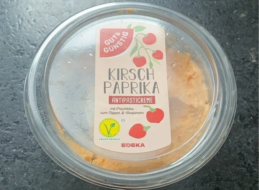 Kirsch Paprika Antipasticreme