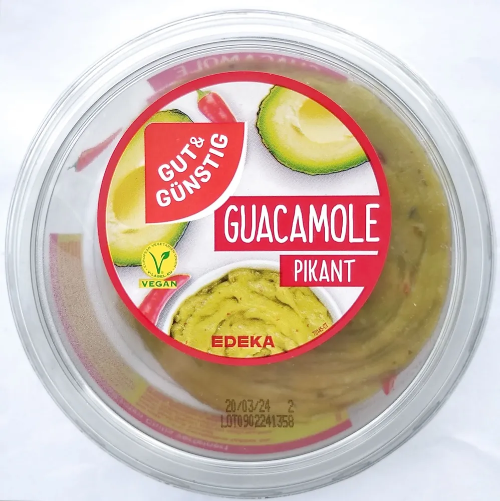 Guacamole pikant