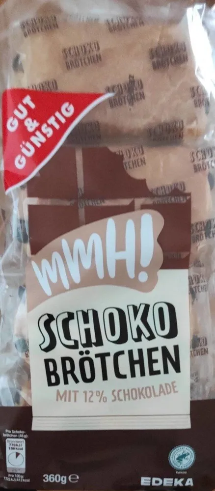Mmh! Schoko Brötchen
