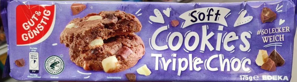 Soft Cookies TripleChoc