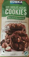 Edeka Dark chocolate hazelnut cookies 4311501766712 Kekse mit 26% Zartbitterschokolade und 18% Haselnusskernen
