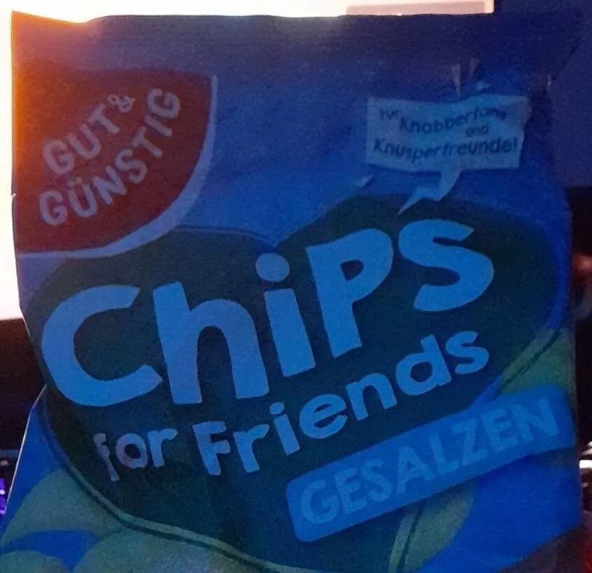 Salted chips
