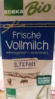 Frische Vollmilch 3,7% Fett
