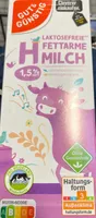 Laktosefreie fettarme H-Milch