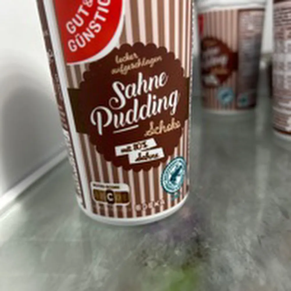 Sahne Pudding Schoko