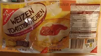 Weizentoastbrötchen