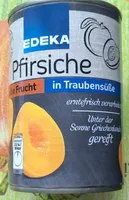Pfirsiche halbe Frucht in Traubensüsse