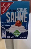 Haltbare Schlagsahne