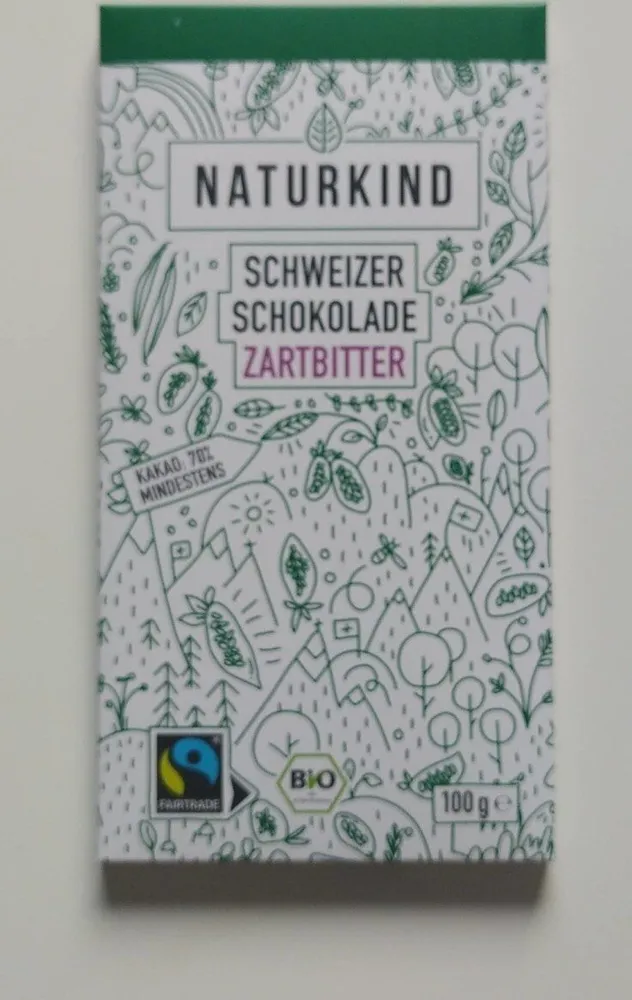 Schweizer Schokolade Zartbitter