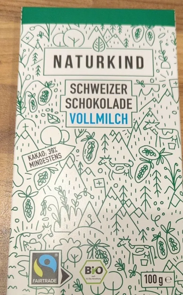 Schweizer Schokolade Vollmilch