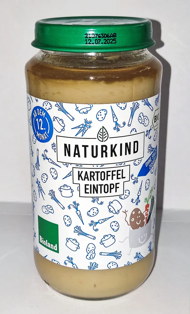 Bio-Kartoffeleintopf ohne Salzzusatz