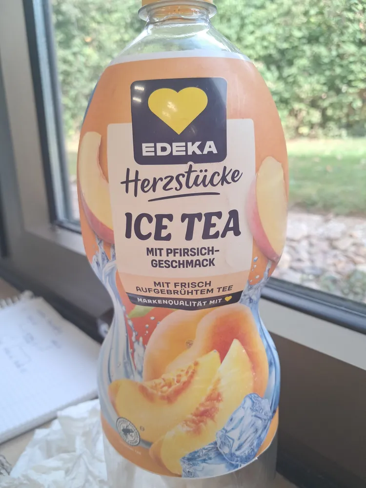 Ice Tea mit Pfirsichgeschmack