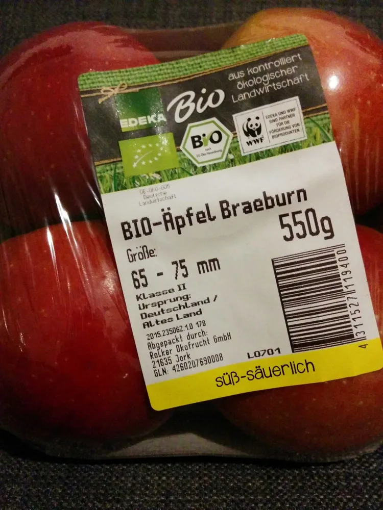 BIO-Äpfel Braeburn