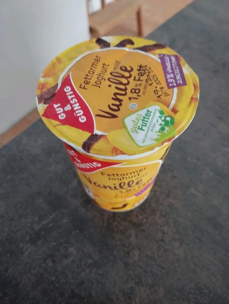 Fettarmer Joghurt Vanille