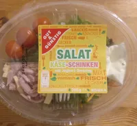 Salat Käse-Schinken