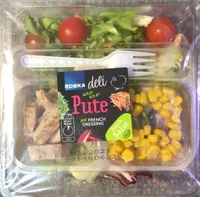 Pute Snacksalat mit French-Dressing